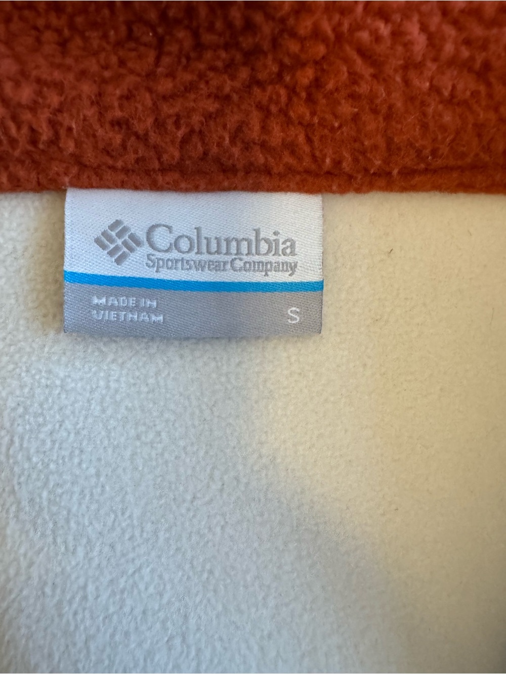 Columbia Sherpa Fleece Colorblock Snap Pullover Women’s Small - Picture 5 of 6